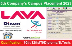 5th Company’s Campus Placement 2023