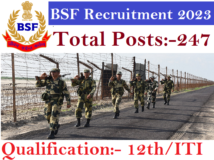 BSF Recruitment Head Constable