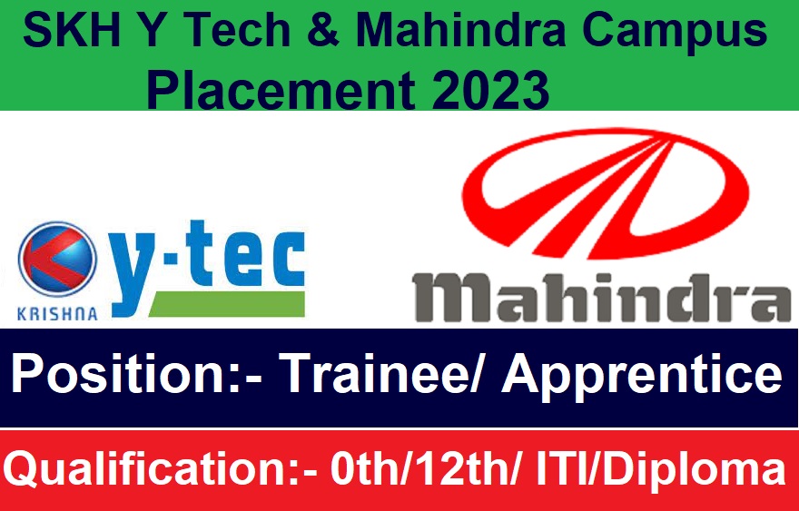 SKH Y Tech & Mahindra Campus Placement 2023