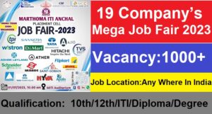 19 Company’s Mega Job Fair 2023