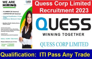 Quess Corp Limited Recruitment 2023