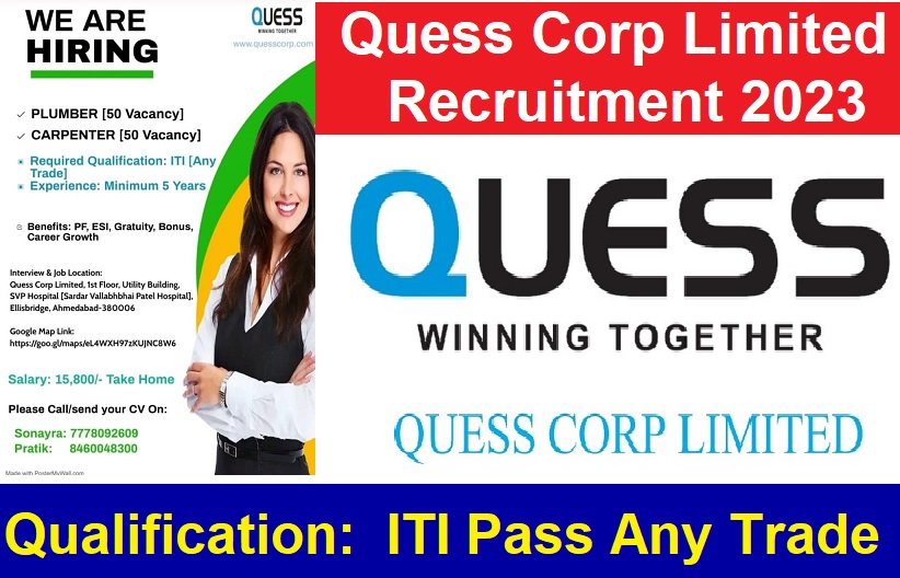 Quess Corp Limited Recruitment 2023