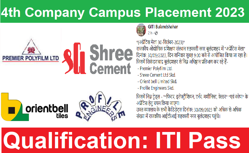 4th Company Campus Placement 2023