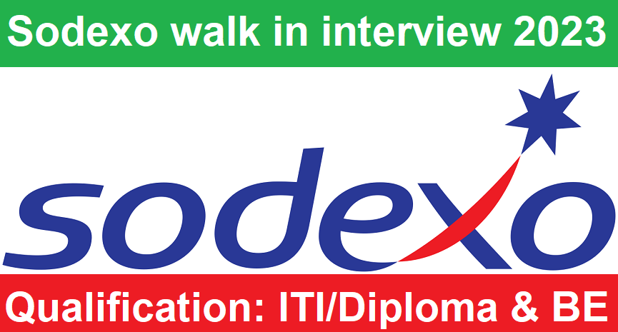 Sodexo walk in interview 2023