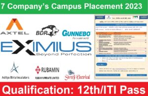 7 Company’s Campus Placement 2023