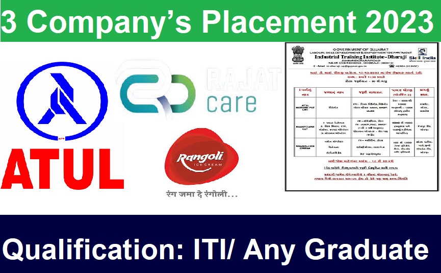 Atul Motors & 2 Other Company’s Placement 2023