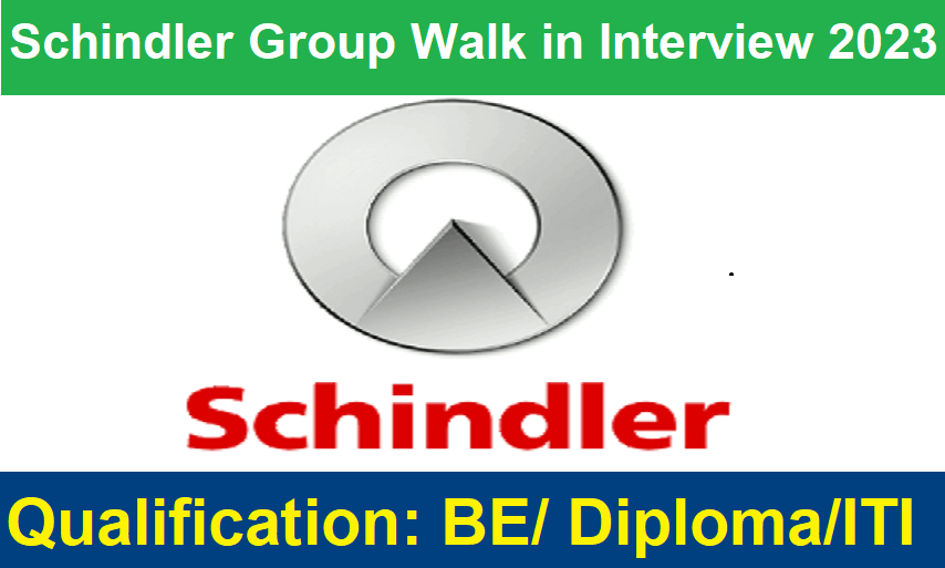 Schindler Group Walk in Interview 2023