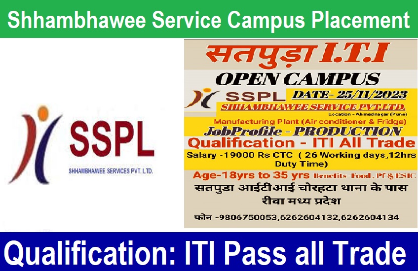 Shhambhawee Service Pvt. Ltd. Campus Placement 2023