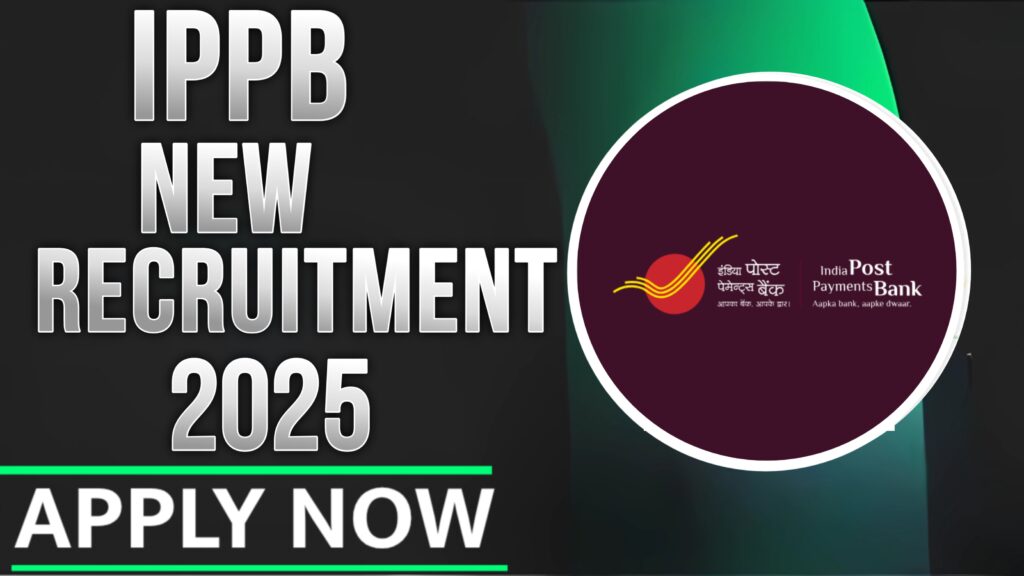 IPPB GDS Executive Recruitment 2025
