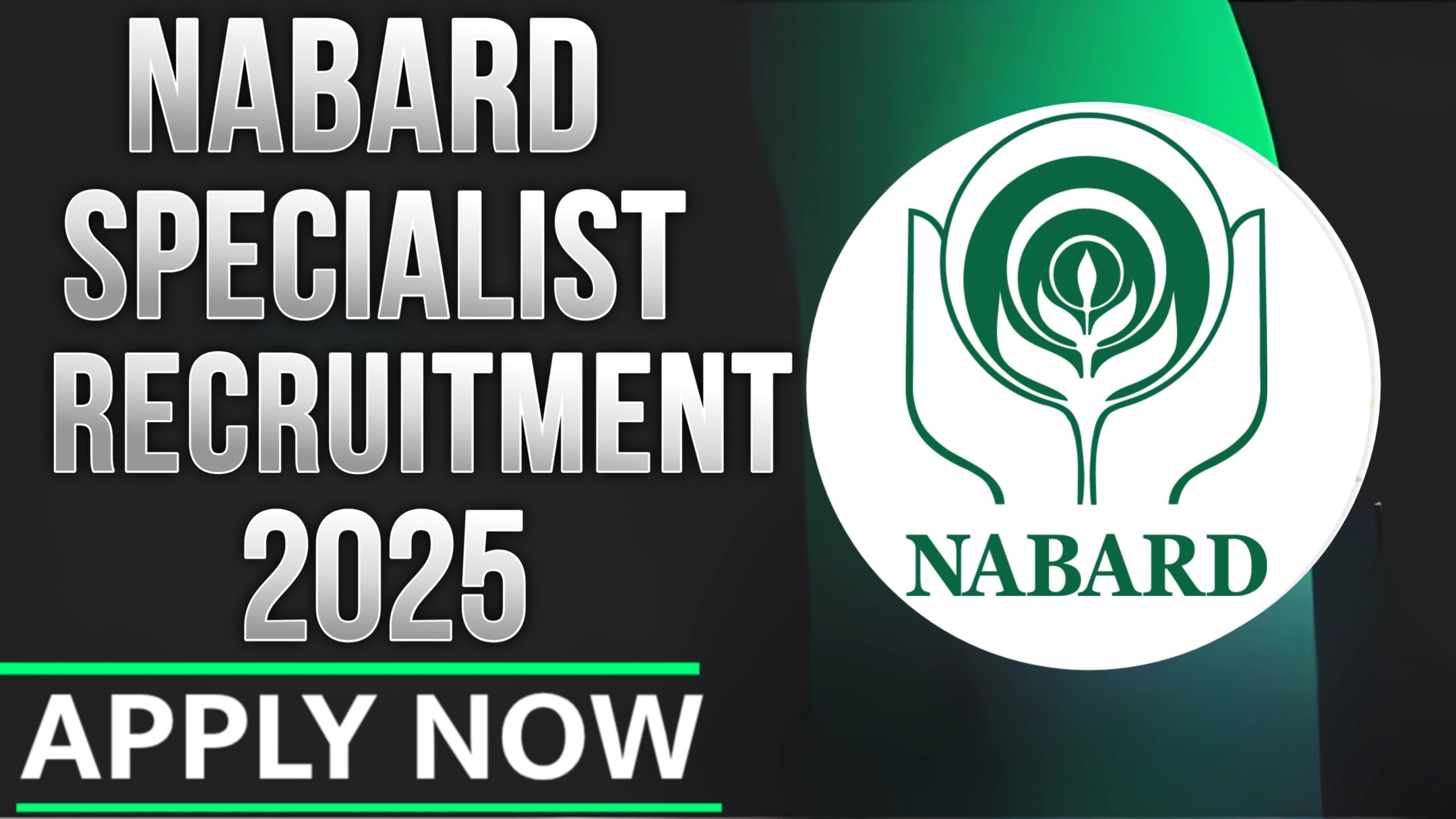 NABARD Specialists Recruitment 2025