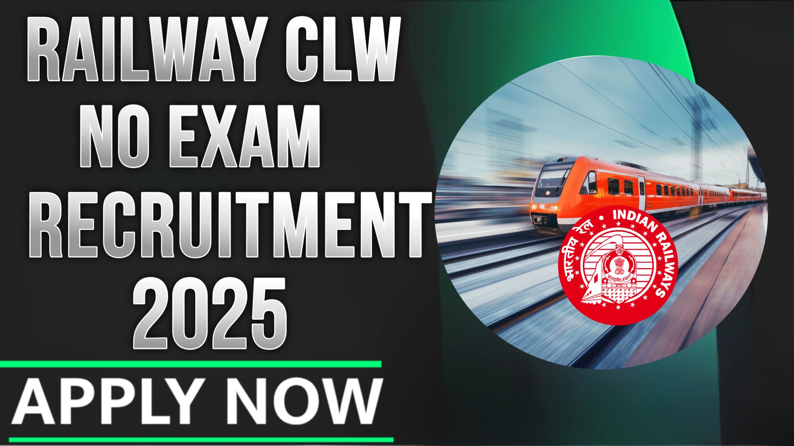 CLW Railway Teacher Recruitment 2025