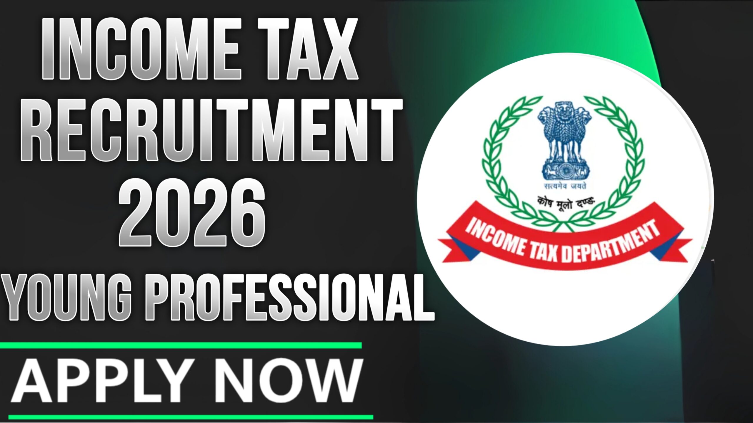 Income Tax Recruitment 2026